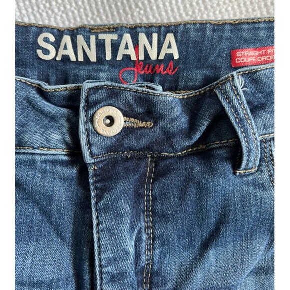 Size 12 Ladies Blue Jean Capris - Picture 4 of 5